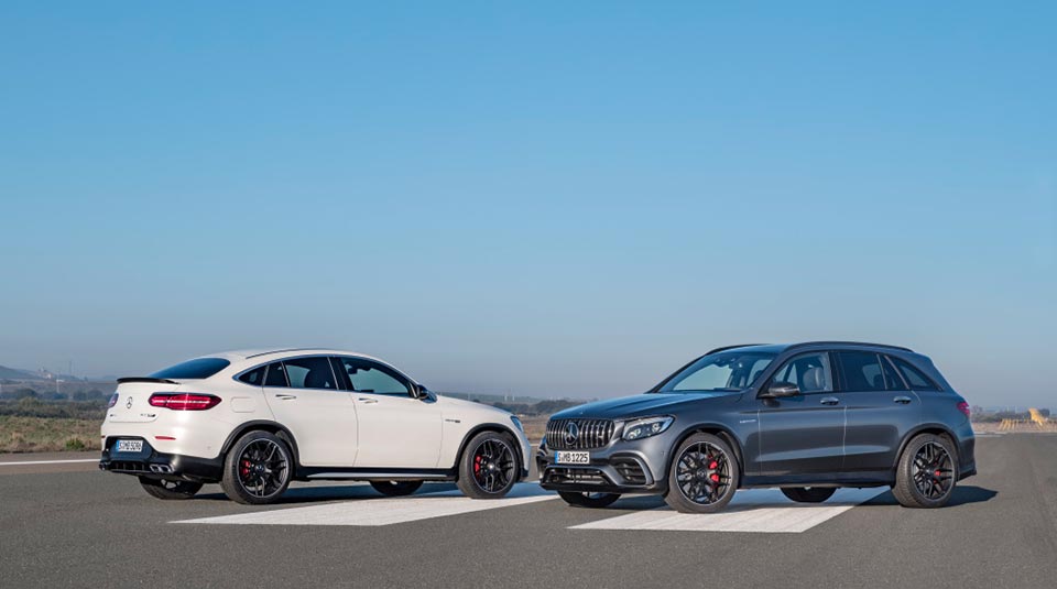 The Mercedes-AMG GLC 63 and GLC 63 S