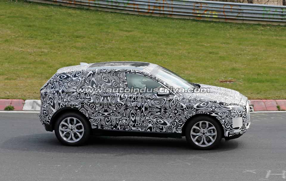 Spied: Jaguar E-Pace spotted doing rounds at The Ring Spied: Jaguar E-Pace spotted doing rounds at The Ring