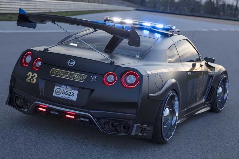 'Copzilla,' Nissan's GT-R police pursuit vehicle