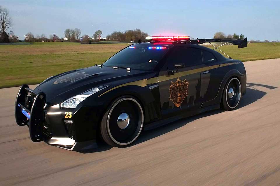 'Copzilla,' Nissan's GT-R police pursuit vehicle