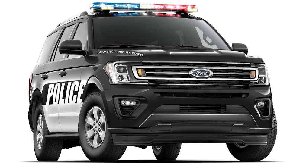Ford Expedition, F-150 wear police uniforms with new package