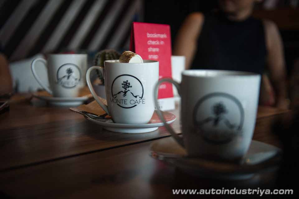 Coffee and good conversation with the Corolla Altis