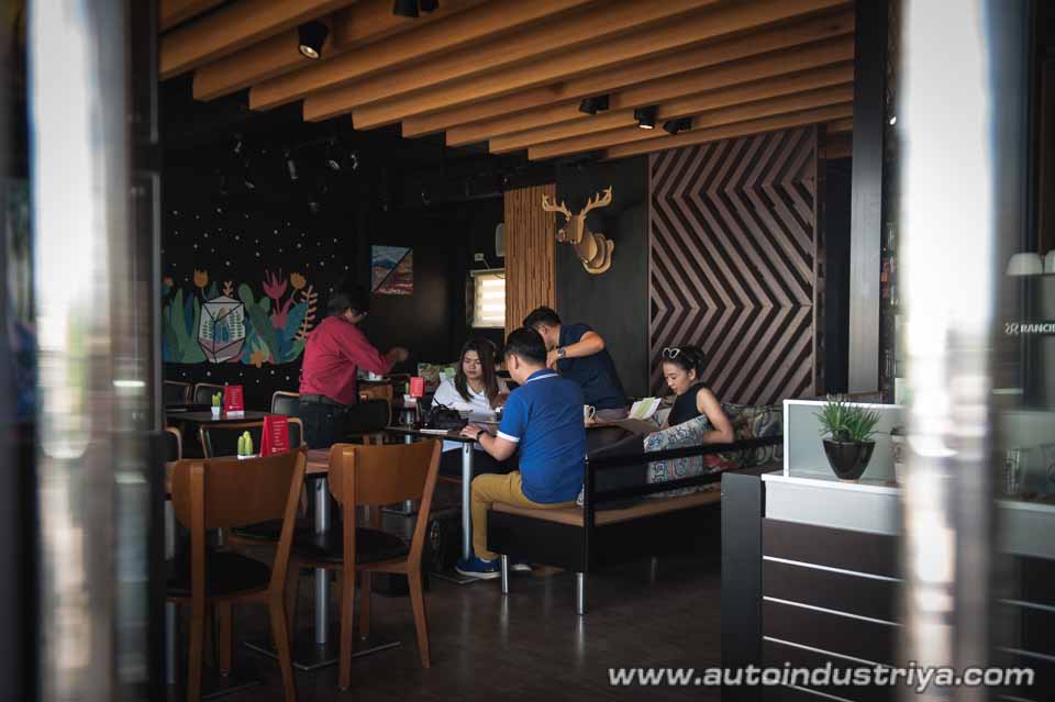 Coffee and good conversation with the Corolla Altis
