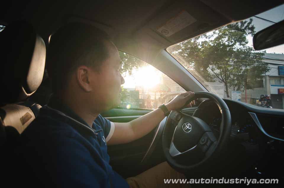 Coffee and good conversation with the Corolla Altis