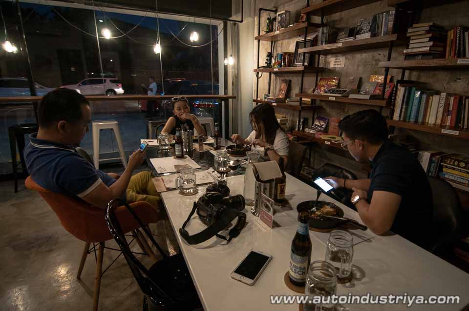 Coffee and good conversation with the Corolla Altis