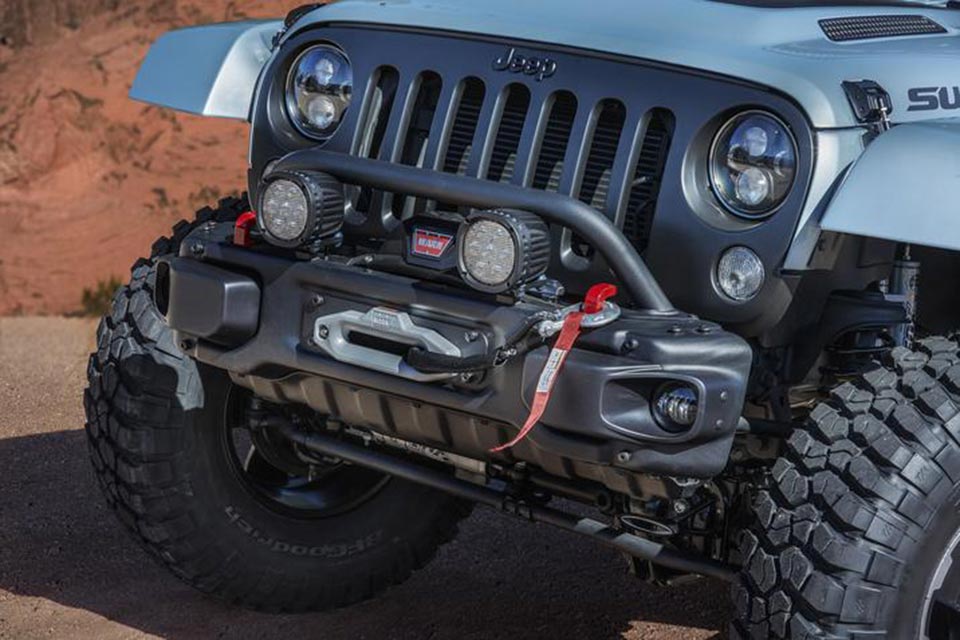 Up close with the Jeep Switchback concept