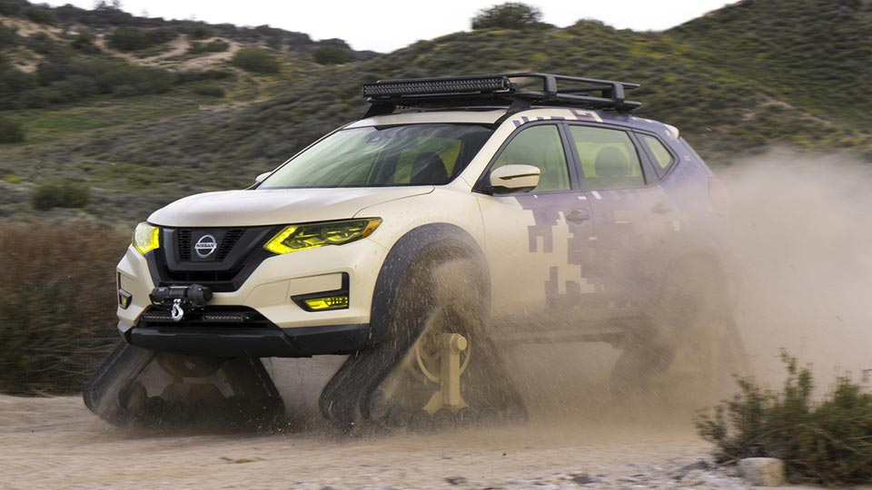 Nissan builds the go-anywhere Rogue Trail Warrior concept
