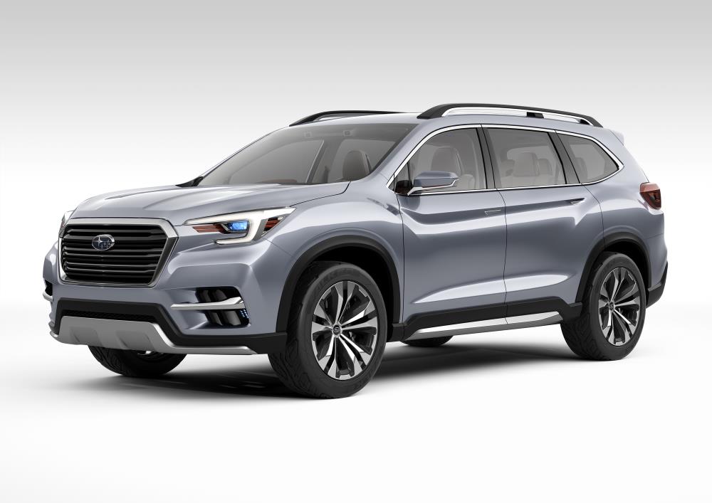 New York 2017: Subaru Ascent 7-seat SUV concept makes world premiere