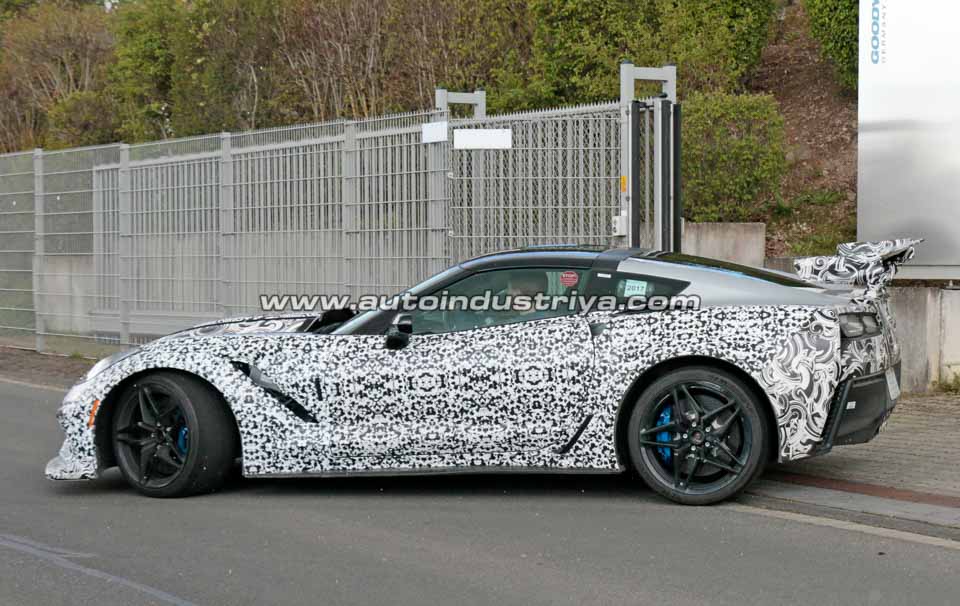 Spied: 2019 Chevrolet Corvette ZR1 seen up close at The Ring