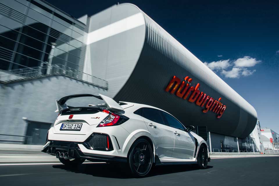 2017 Honda Civic Type R sets new lap record at the Nurburgring 