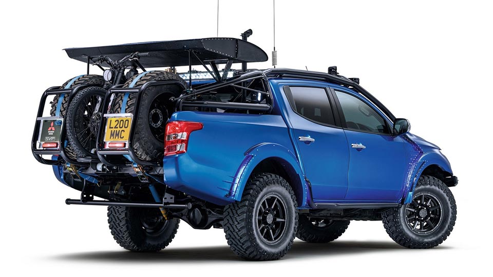 Mitsubishi L200 Desert Warrior one-off is ready for the dunes