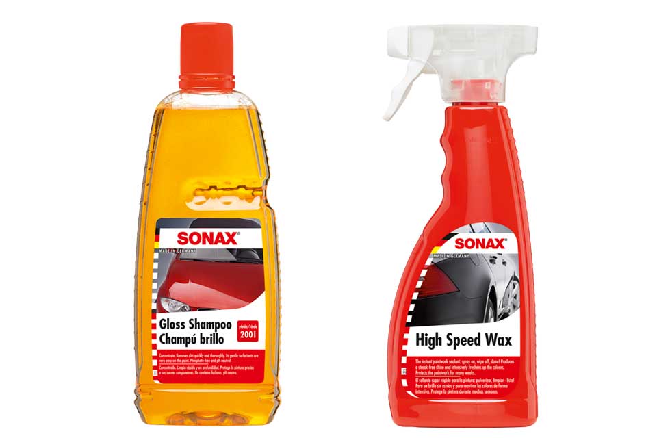 Quick car paint care with Sonax Easy Shine