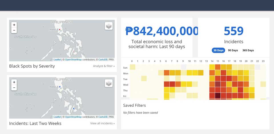 National road accident database goes online