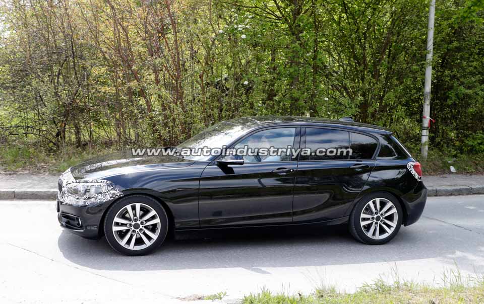 Spied: Current BMW 1 Series gets another facelift