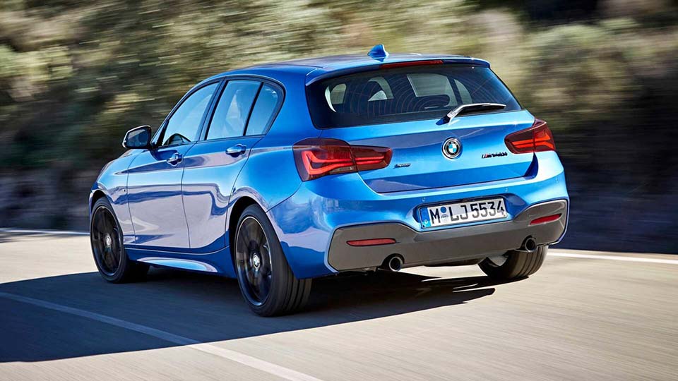 Updated BMW 1-Series gets dark-trimmed special edition models