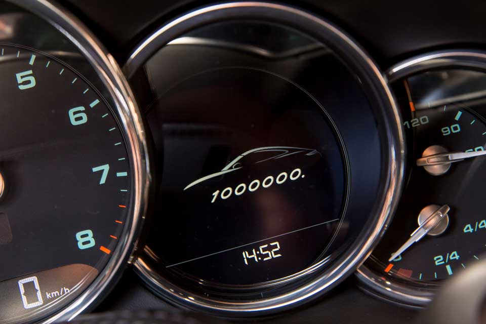 Porsche sets a milestone with one million 911's produced Porsche sets a milestone with one million 911's produced