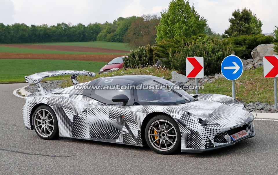 Spied: Dallara's first street-legal car hits the road
