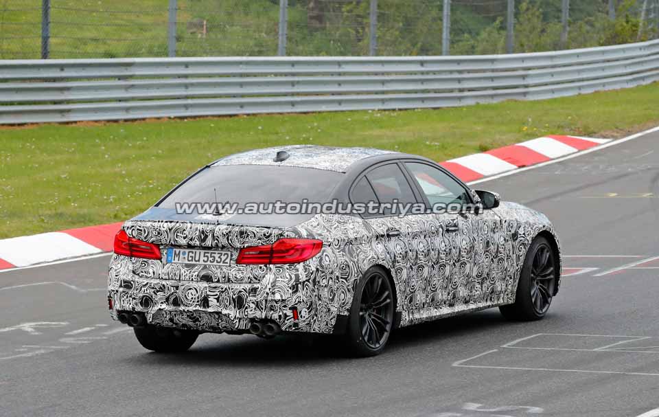 Spied: A closer look at the 2018 BMW M5