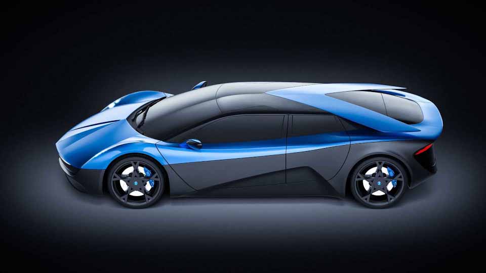 Classic Factory unveils Elextra EV supercar concept