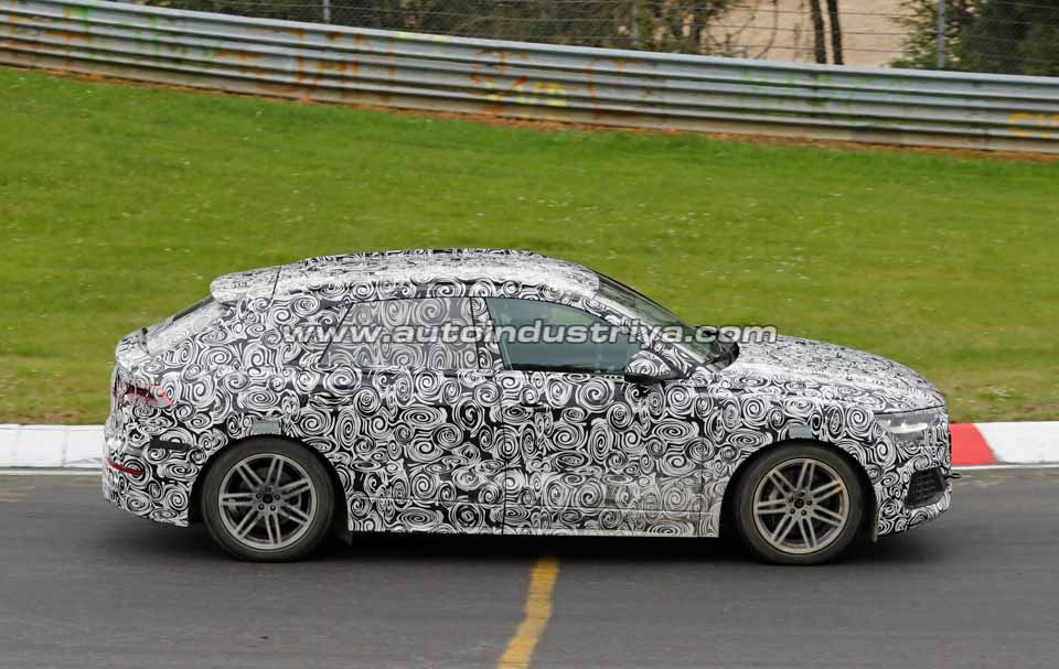 Spied: Audi Q8 makes its rounds at the &lsquo;ring