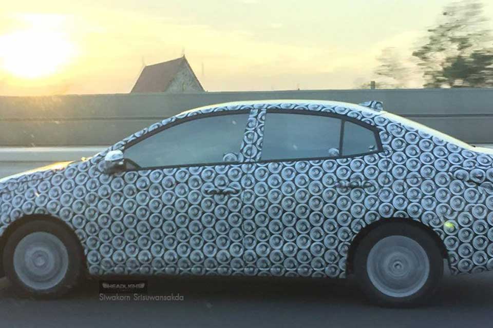 Spied: Is this the next-generation Toyota Vios?