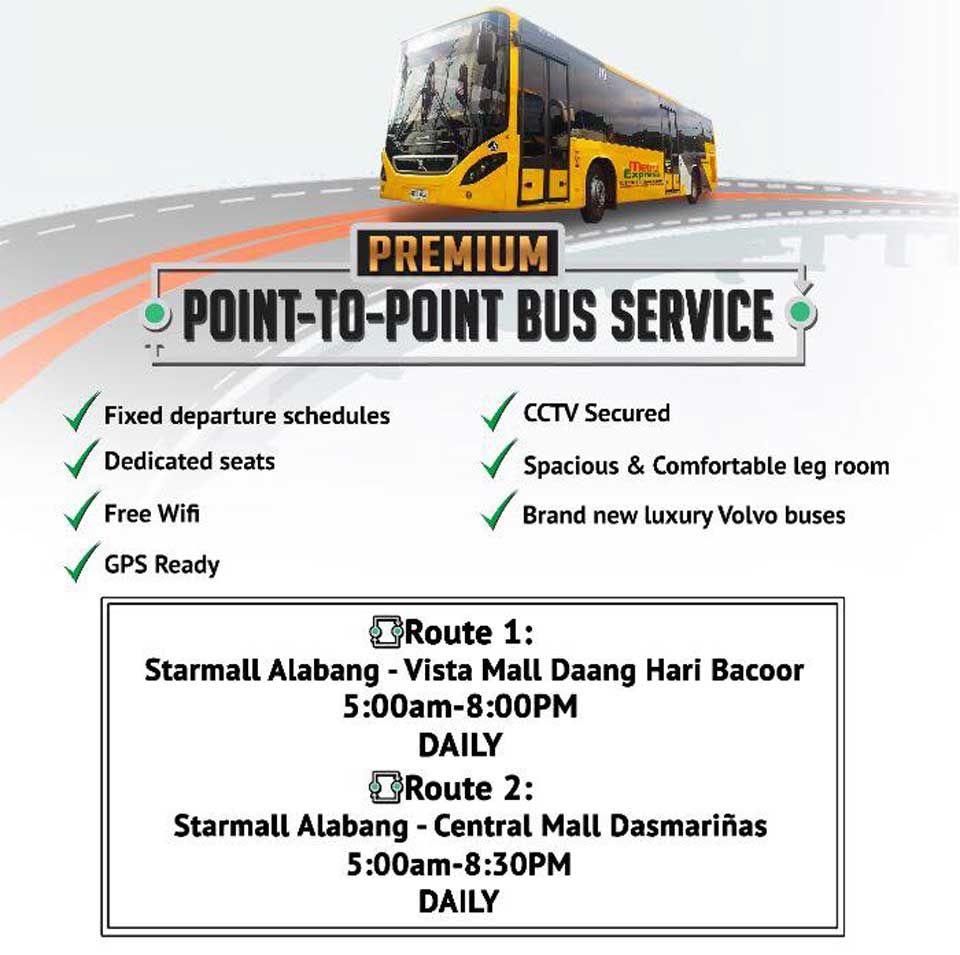 DOTr launches two new P2P routes from Alabang to the South