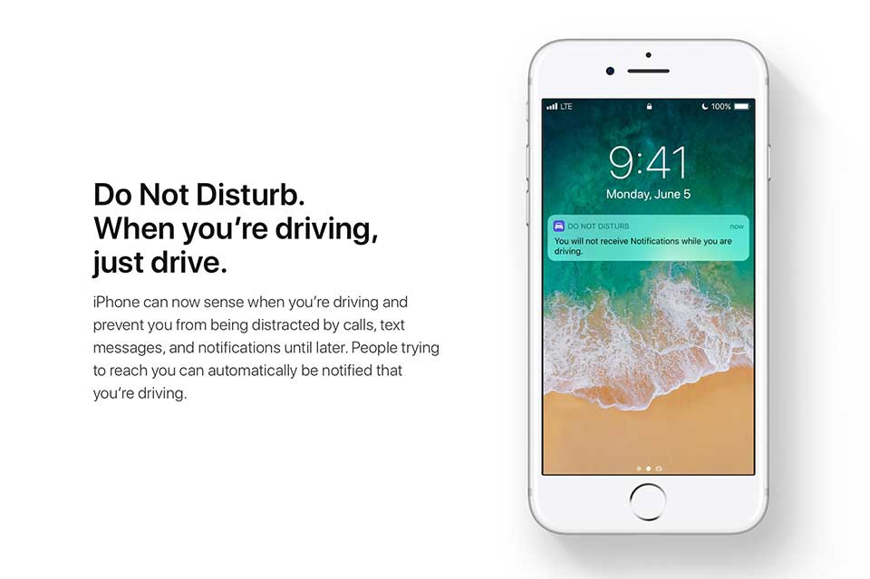 Apple introduces 'Do Not Disturb While Driving' for new iPhone IOS