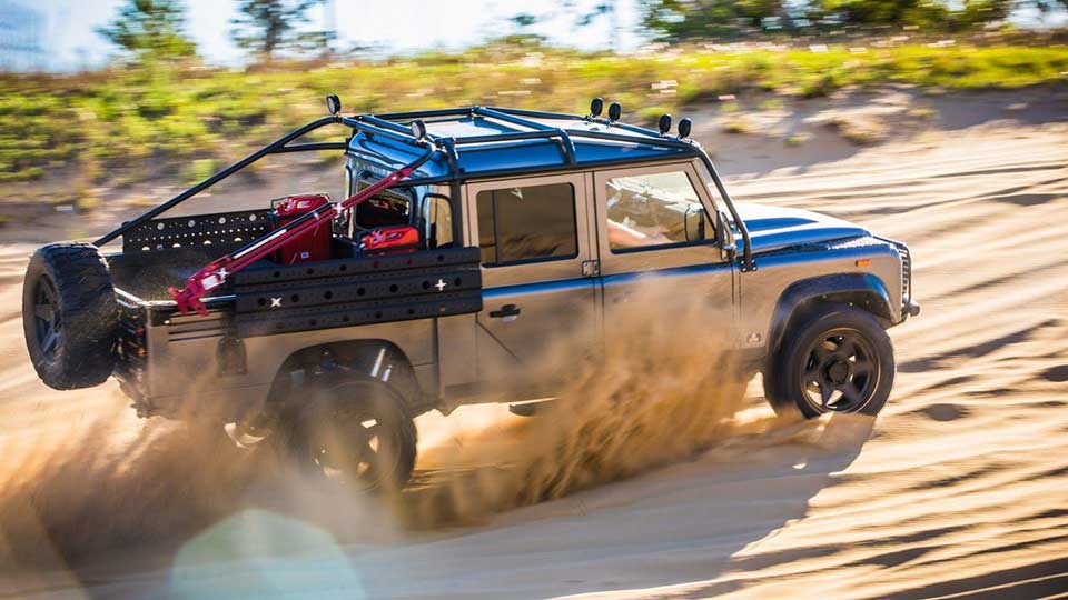 V8-powered Project Viper is a tricked-out Land Rover Defender