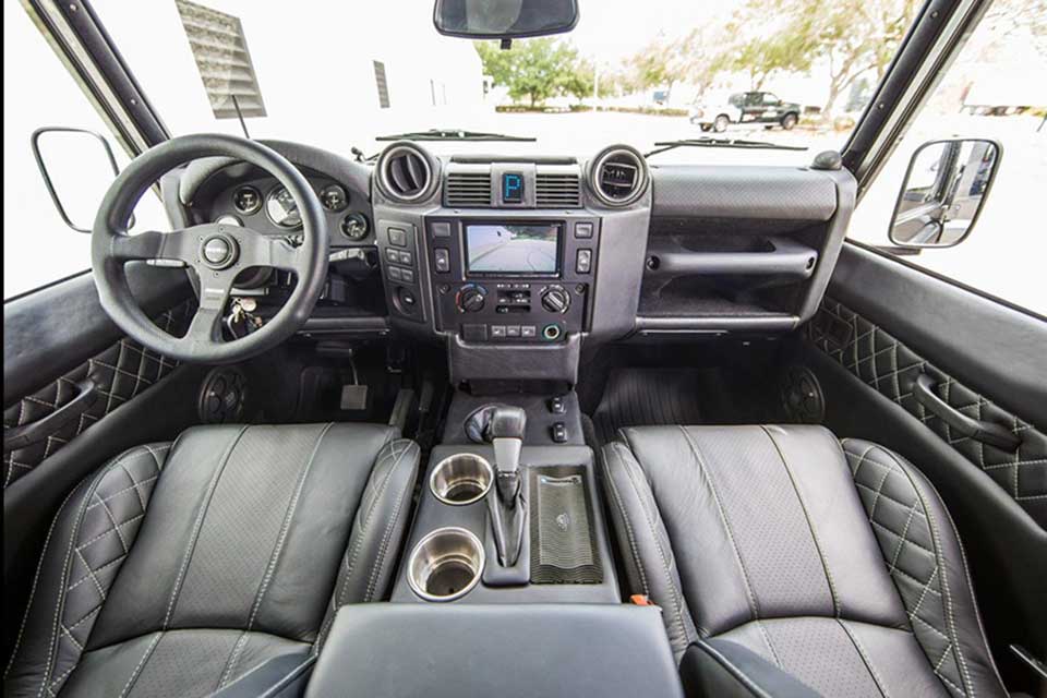 V8-powered Project Viper is a tricked-out Land Rover Defender