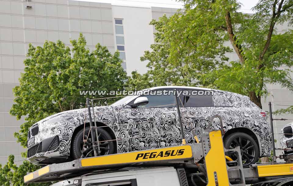 BMW X2 spied