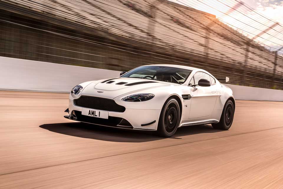 First Aston Martin Vantage AMR model to enter production