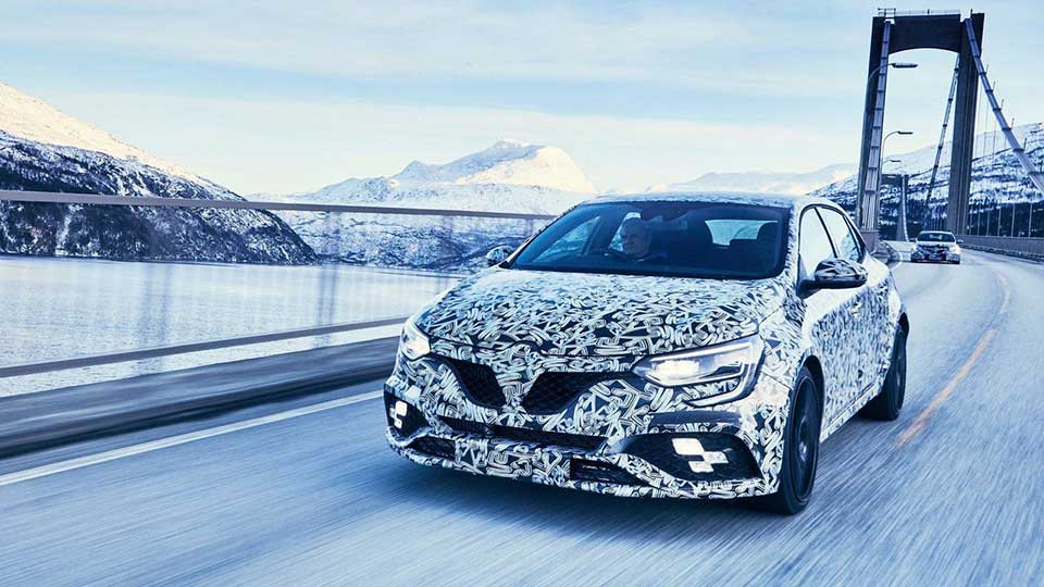 Renault releases new images of 2018 Megane RS prototype