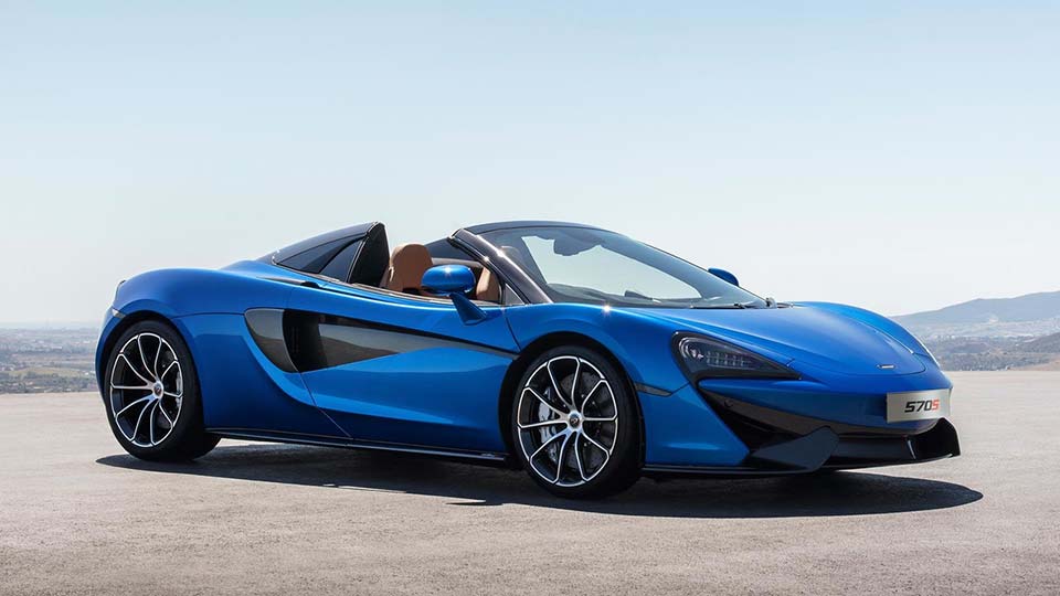 McLaren 570S Spider drops its top