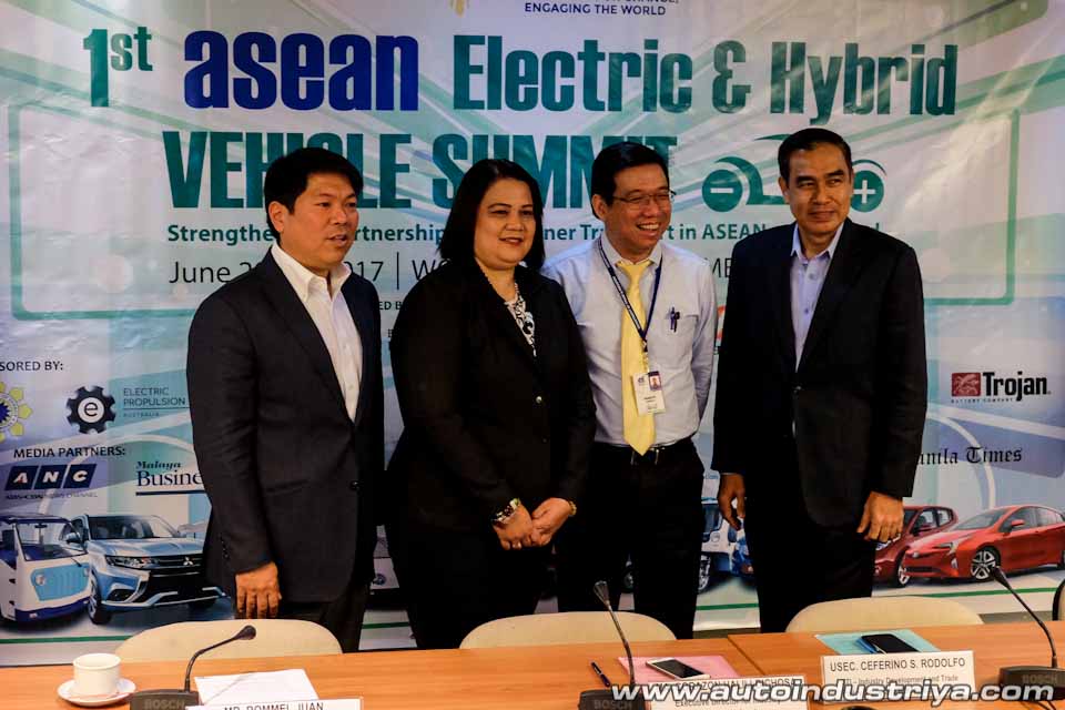 1st ASEAN Electric & Hybrid Vehicles Summit to be held in the Philippines