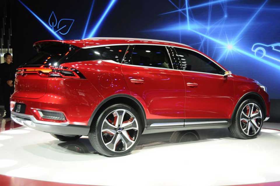 BYD pulls cover off Dynasty concept electric SUV