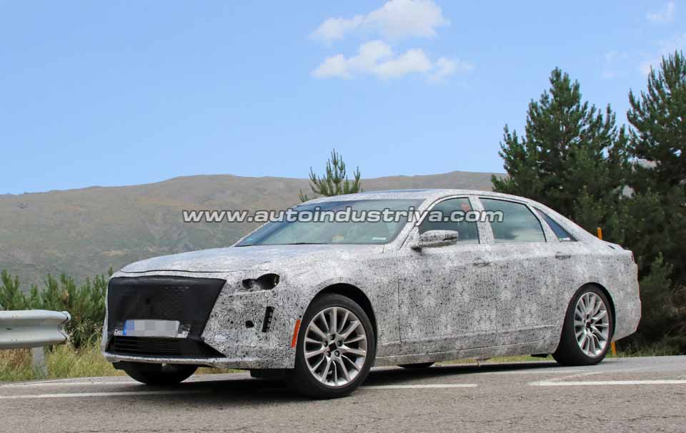Spied: Cadillac gives the CT6 a refresh for 2018