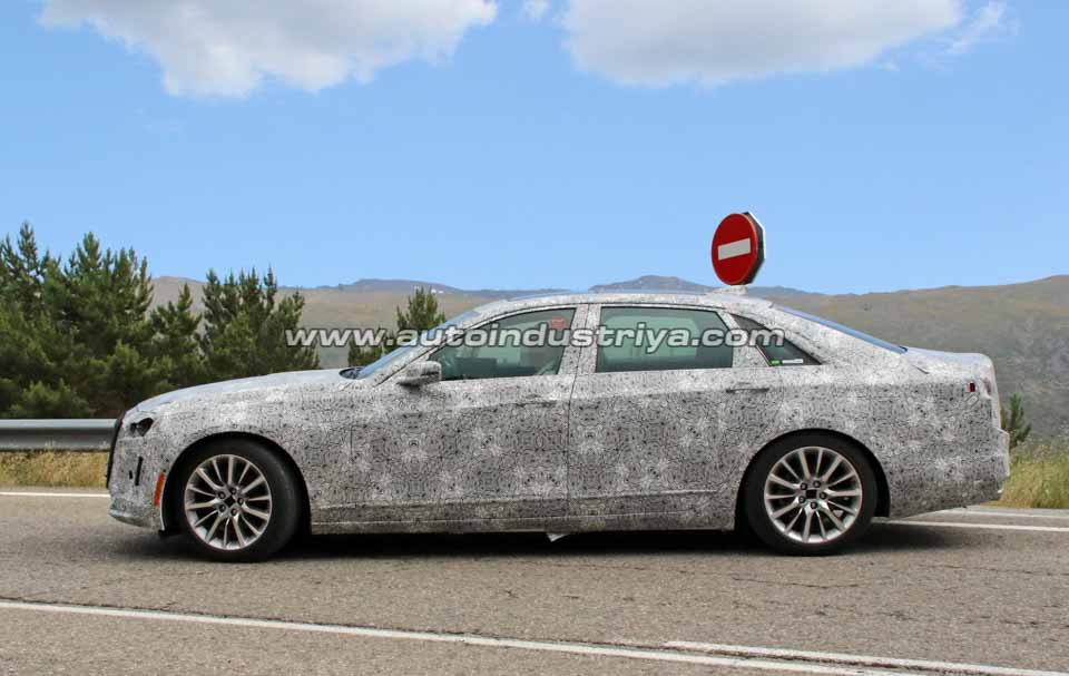 Spied: Cadillac gives the CT6 a refresh for 2018