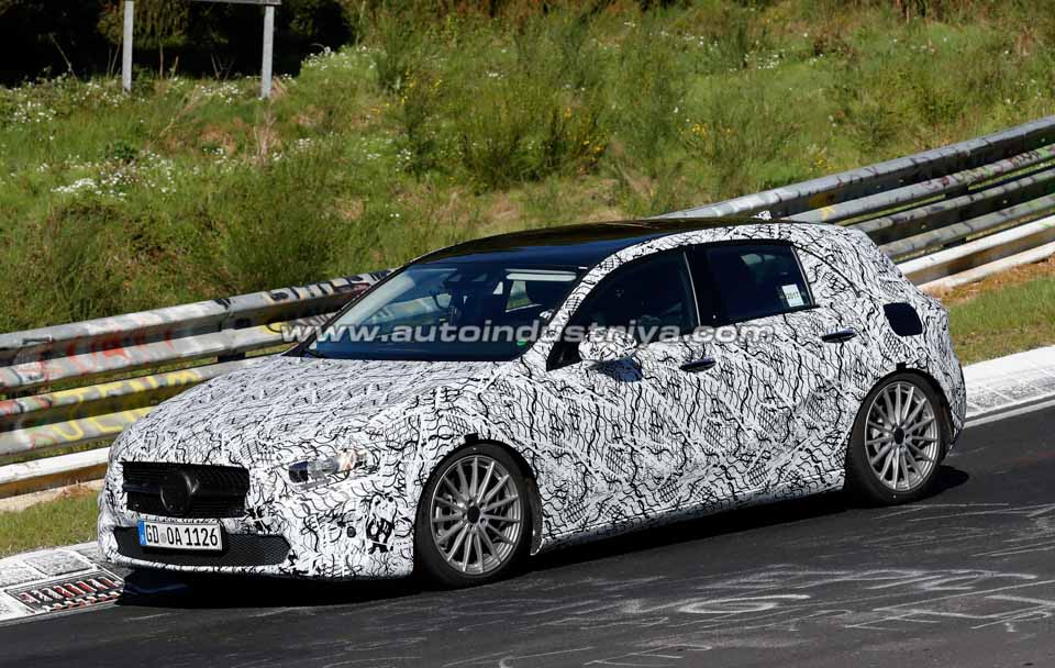 Spied: All-new Mercedes-Benz A-Class testing on the Nurburgring