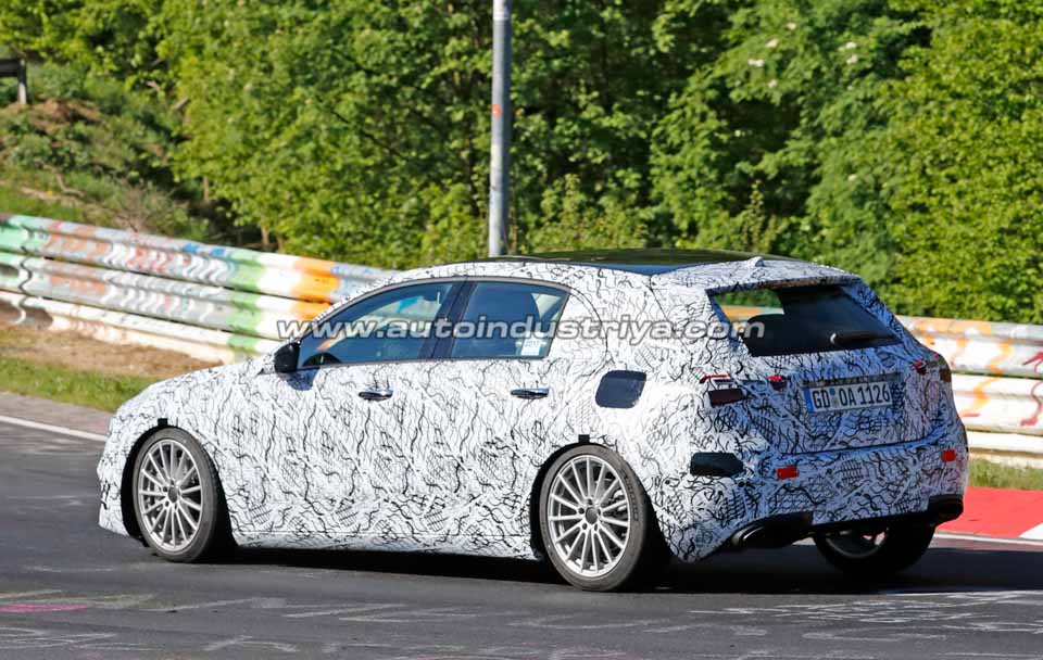 Spied: All-new Mercedes-Benz A-Class testing on the Nurburgring