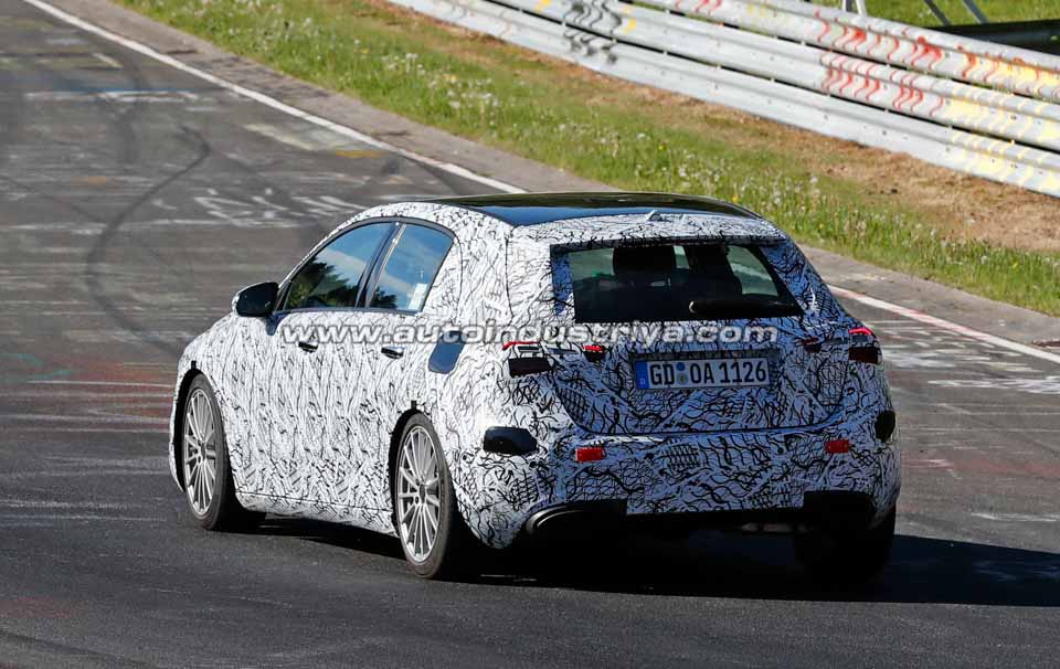 Spied: All-new Mercedes-Benz A-Class testing on the Nurburgring
