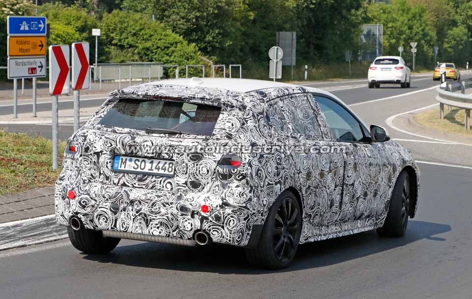 Spied: 2019 BMW 1-series tested at the Nurburgring
