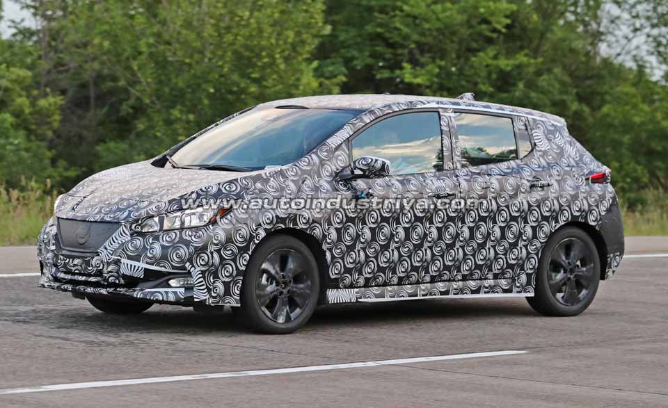 The all-new Nissan Leaf in prototype form