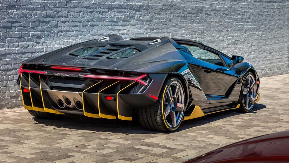 First Lamborghini Centenario Roadster delivered in US