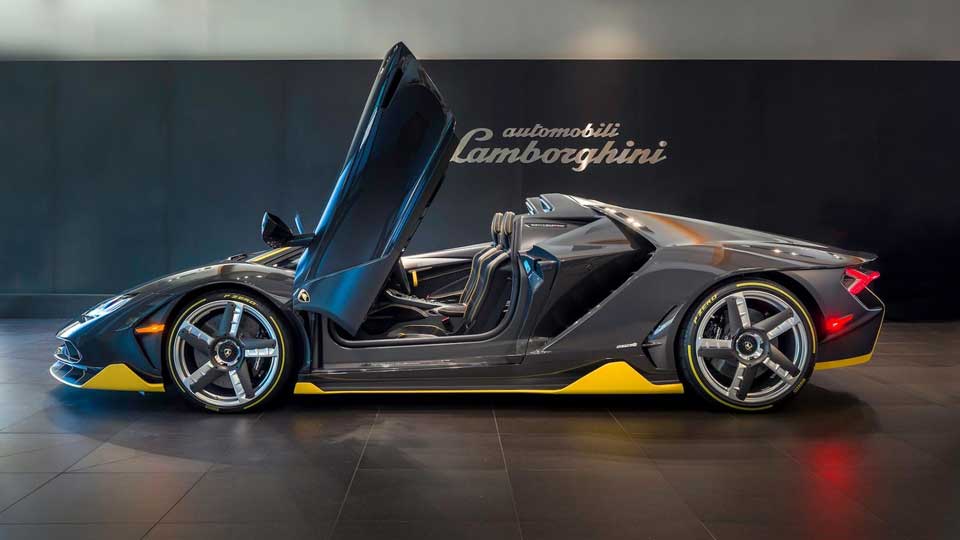 First Lamborghini Centenario Roadster delivered in US