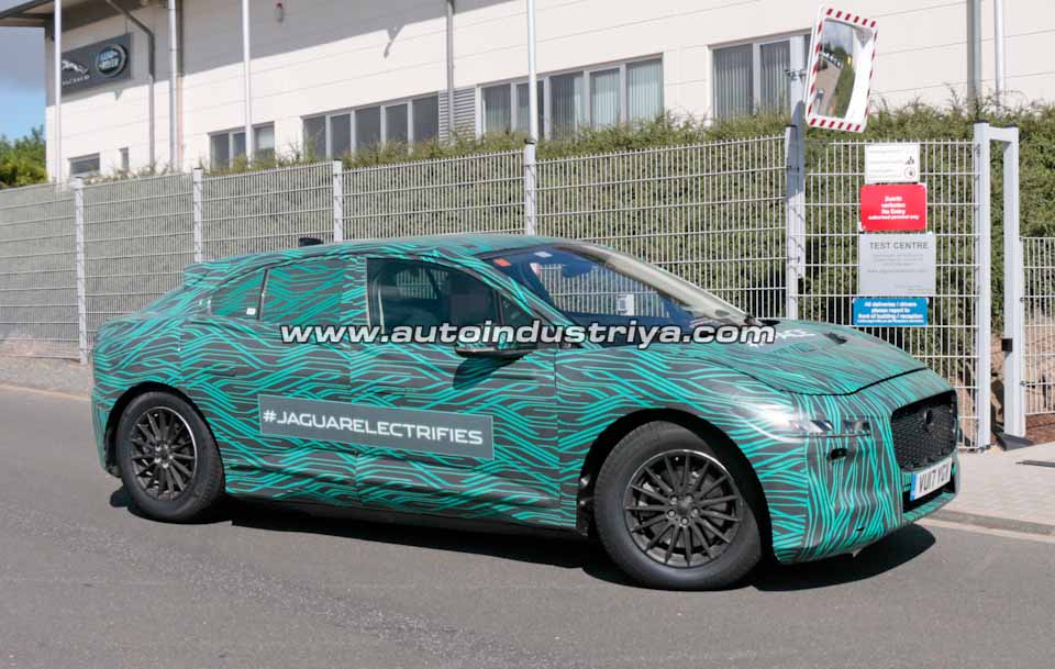 Spied: A first look at the all-electric 2018 Jaguar I-Pace