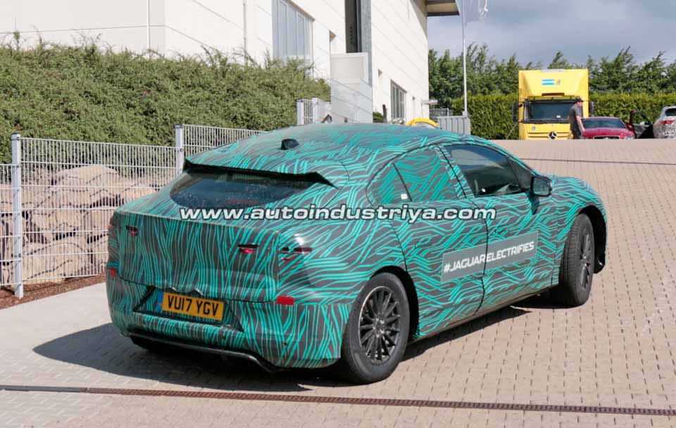 Spied: A first look at the all-electric 2018 Jaguar I-Pace