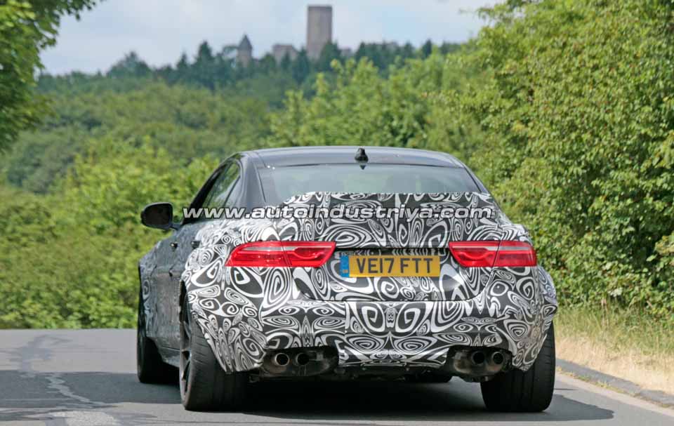 Spied: Jaguar XE-based test mule hints at more powerful version