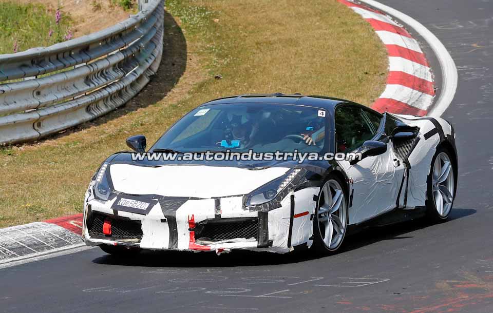 Spied: Ferrari 488 Mule