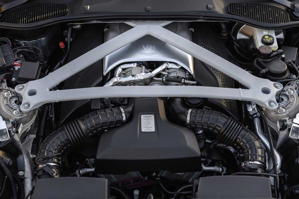 Aston Martin DB11 now offered with a bi-turbo Mercedes-AMG V8