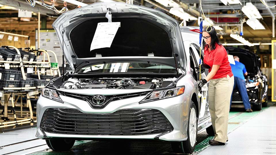 Toyota begins production of 2018 Camry in Kentucky